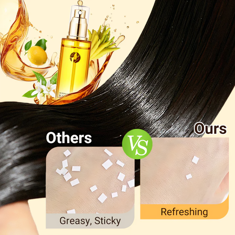 VelvaHair™ Haaroliespray – Glanzend & Gezond Haar in Seconden [1+1 Gratis]