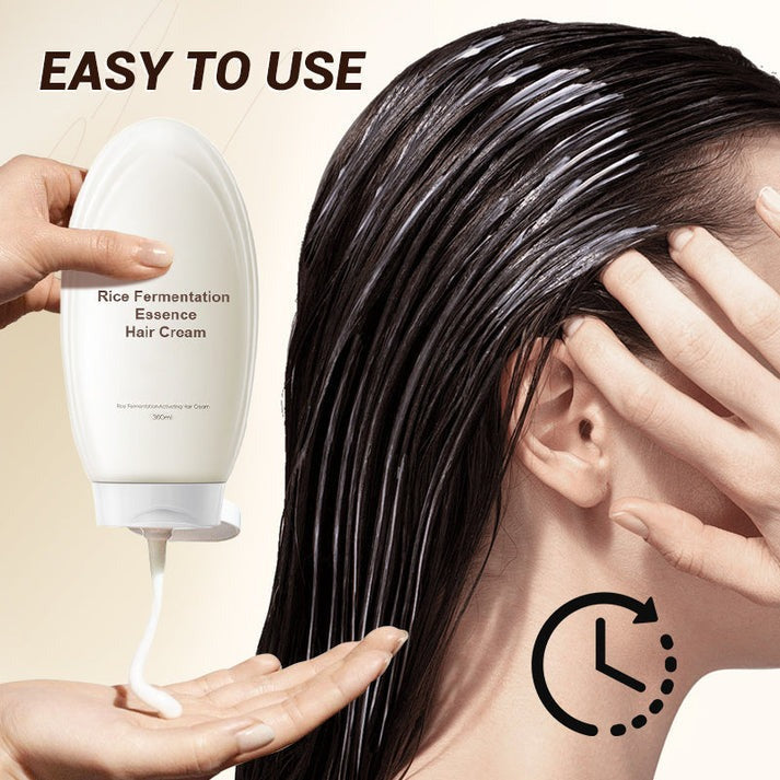 RiceEssence™ – Haarcrème met Gefermenteerde Rijstessence voor Glanzend Haar