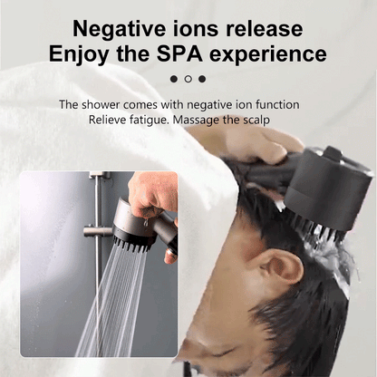 TurboShower™ – 4-in-1 Multifunctionele Douchekop met Massage & Filter
