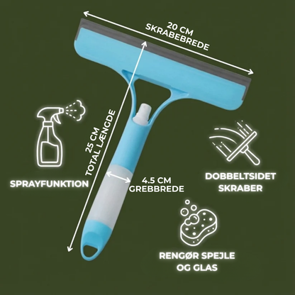 ShineBrush™ – 3-in-1 Ramenreiniger voor Streeploze & Heldere Ramen