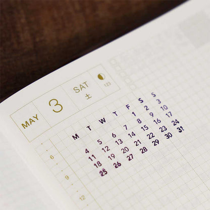 TimeBlocks™ Kalenderstempel – Creatieve Dagplanning voor Journal & Planner