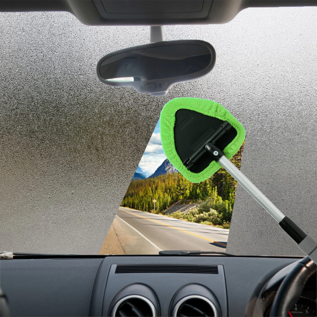 ClearWipe™ – 180° Draaibare Ruitenreiniger voor Streeploze Schoonheid [50% Korting]