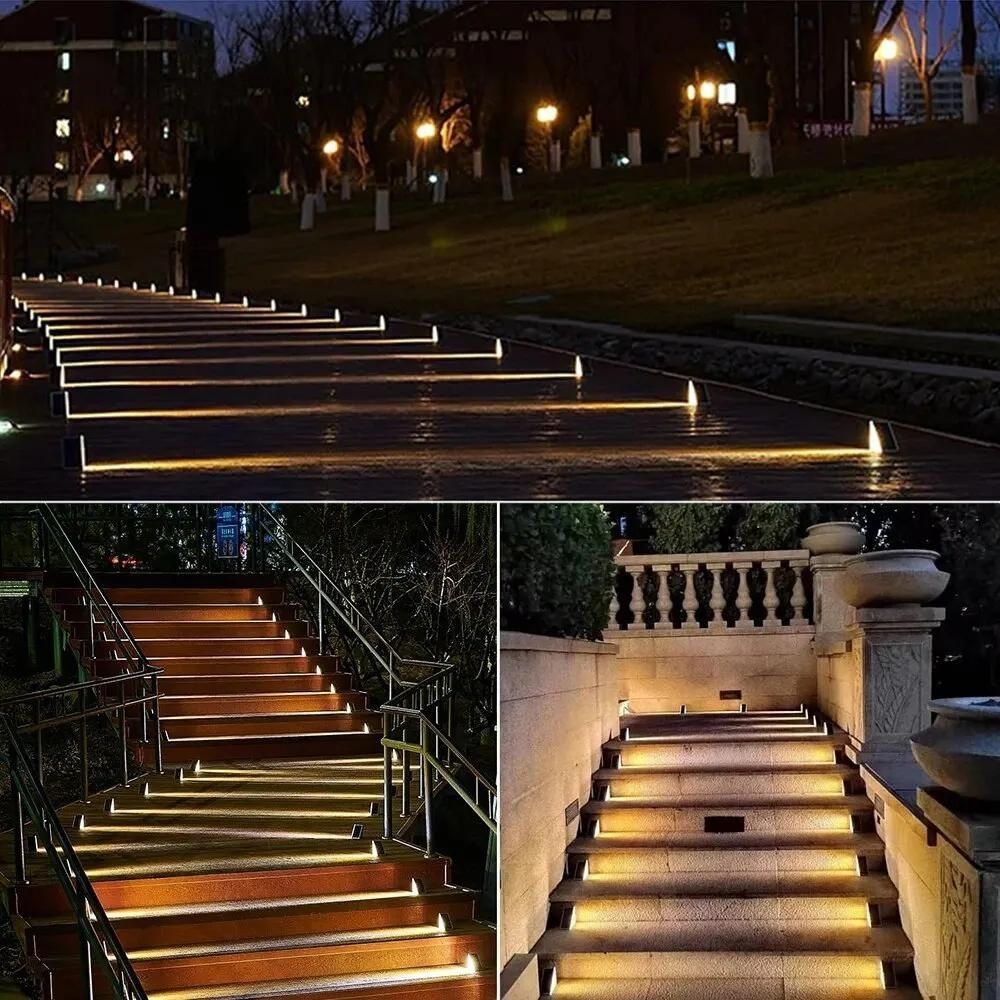 GlowSteps™ – Verlicht Jullie Nachten met Stijlvolle Traplampen voor Buiten [1 + 1 Gratis]