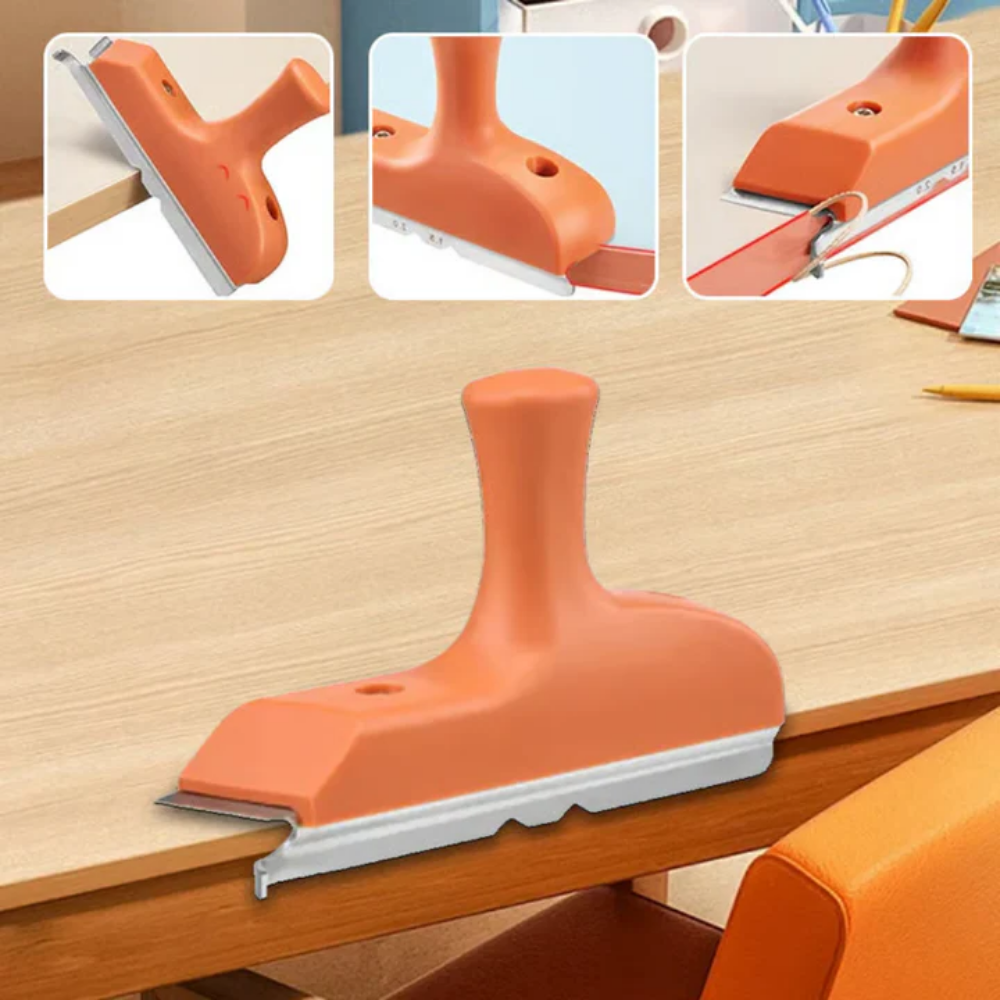 EdgeCraft™ – 3-in-1 Kantensnijder voor Tapijt, Laminaat & Behang
