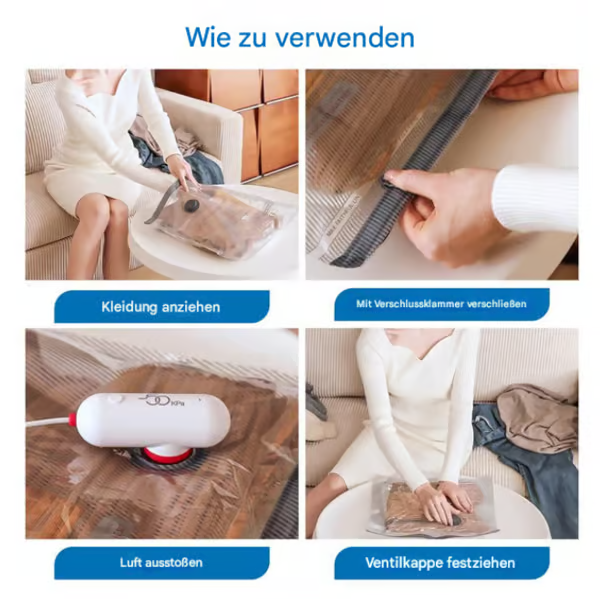 SpaceSaver™ – Praktische vacuümzakken voor ruimtebesparende opslag [50% Korting]