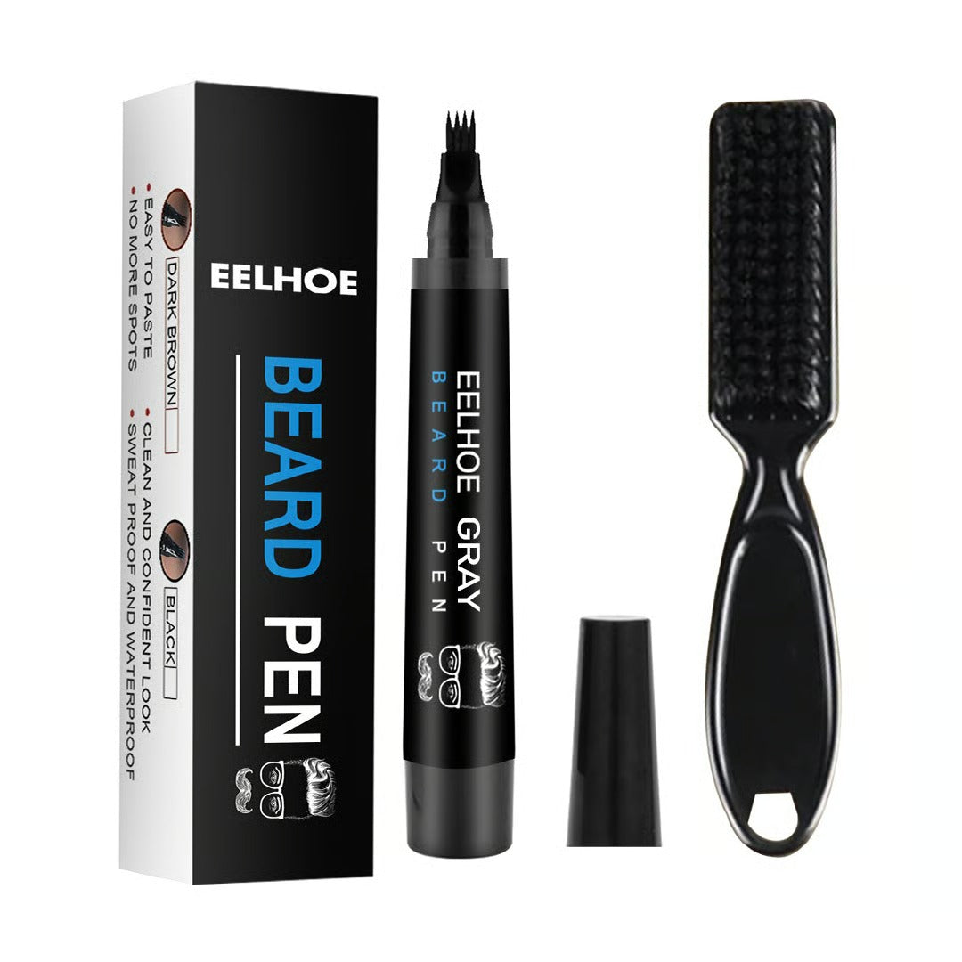 GroomEdge™ Baardvuller Pen – Voller & Scherper Baard in Seconden