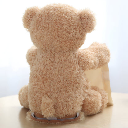 HugaBoo™ – Interactieve Knuffelbeer met Geluid en Beweging voor Kinderen