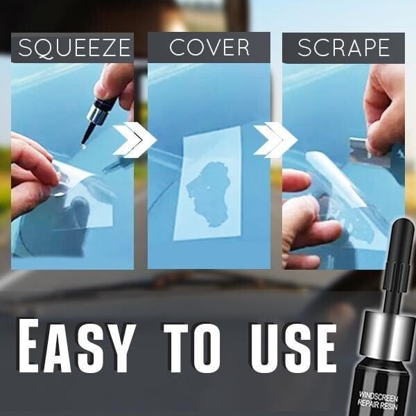 CrackFix™ – Glasreparatiepen voor Autoruiten & Smartphones