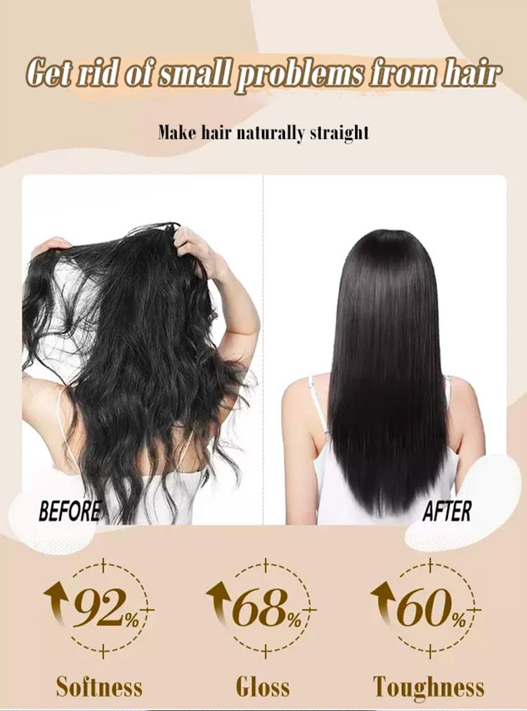 HairTouch™ – Gladmakende Keratine Haarcrème | Anti-Pluis & Glanzend Haar