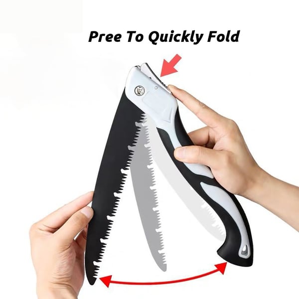 SwiftCut™ Inklapbare Handzaag – Scherp, Compact & Veilig