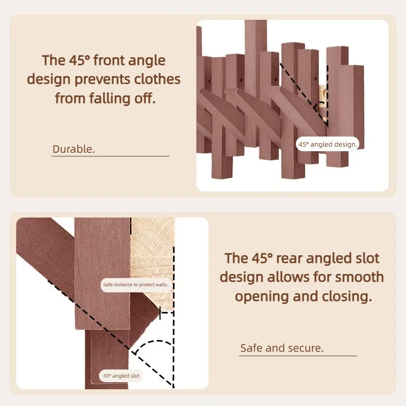 SonataRack – Stijlvolle wandkapstokhaak in pianodesign | 50% korting