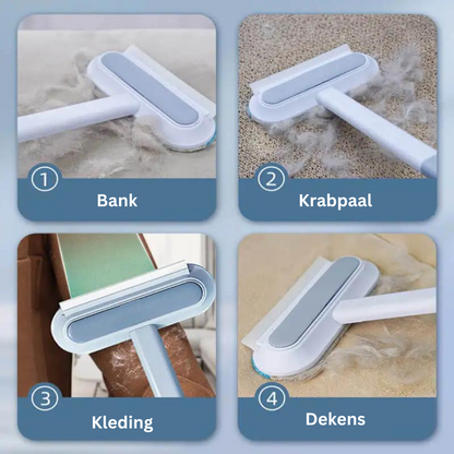 MultiClean™ – Dierenharen & Stof Verwijderaar voor Meubels en Kleding