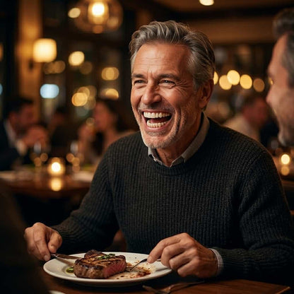 CustomDenture – Natuurlijk mooie tanden zonder lijm – 50% korting