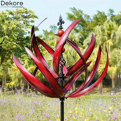 50% korting | LotusTwist™ - Elegante windwijzer voor tuinen [Laatste dag korting]