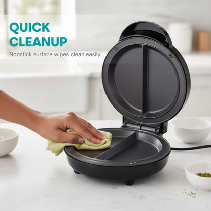 DualCook™ – Dubbelzijdige Ontbijtmaker | Snel & Gelijkmatig Bakken