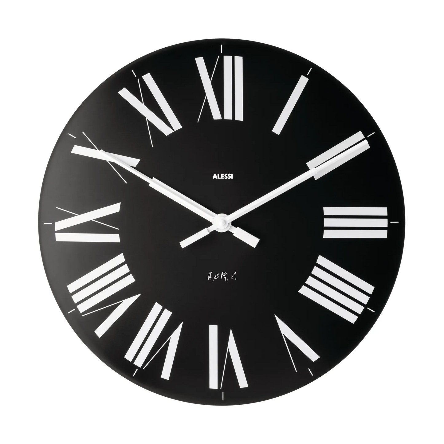 Wandklok met Romeinse cijfers – minimalistisch Italiaans design
