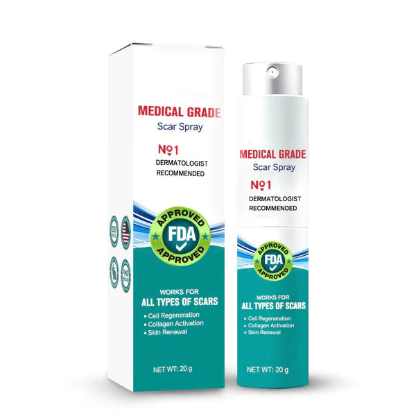 ScarRelief™ – Littekenspray voor Acne, Striae & Operatielittekens