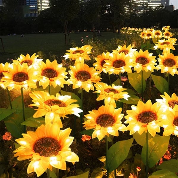 GardenRadiance Zonnebloemlichten op Zonne-energie – Sfeervolle Tuinverlichting