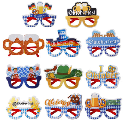 Oktoberfest Feestbrillen Set – 24 Stuks van Kunststof