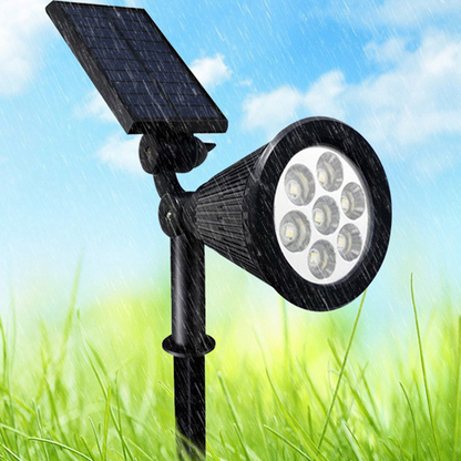 SunFlood – Op zonne-energie aangedreven LED-tuinspot voor gratis buitenverlichting [50% Korting]