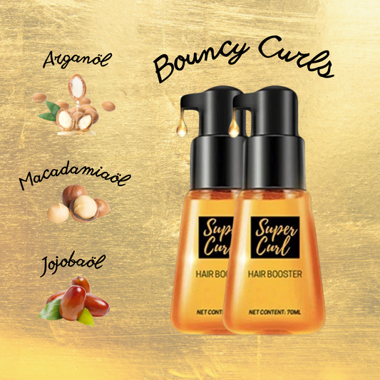 BouncyCurls™ Krullenserum – Gedefinieerde Krullen Zonder Hitte [1+1 Gratis]