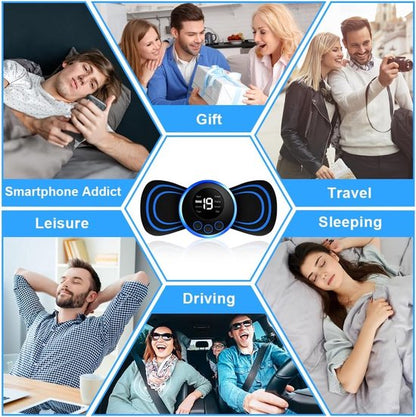 MuscleEase™ Draagbaar Nekmassageapparaat met EMS-technologie [2+2 Gratis]