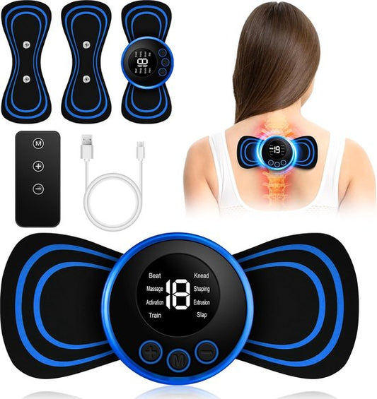 MuscleEase™ – Mini-nekmassageapparaat, draagbaar, effectief, ontspannend en comfortabel [2 + 2 Gratis]