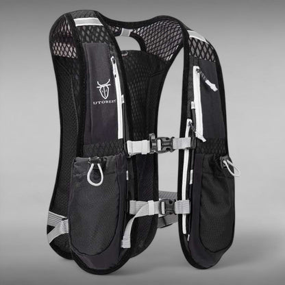AeroTrail – Ultralichte drinkvestje voor schokvrij hardlopen & fietsen [50% korting]