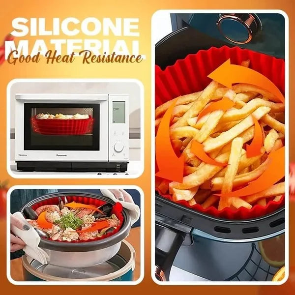 GreaseGuard™ - Herbruikbare siliconen mal voor heteluchtfriteuse [1 + 1 Gratis]