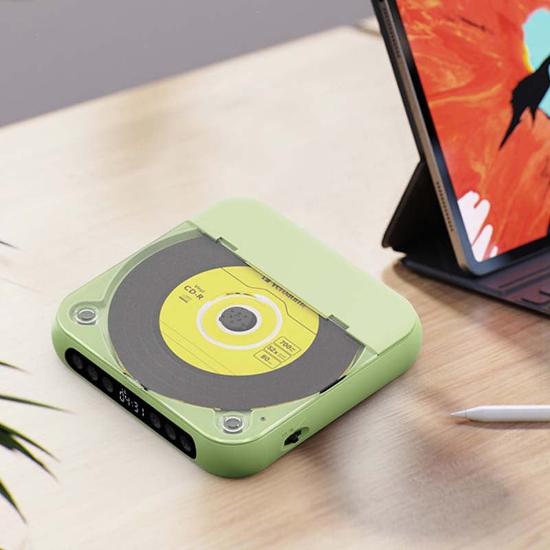 EveryMusic™ – Draagbare CD-speler met Bluetooth | Kristalhelder Geluid