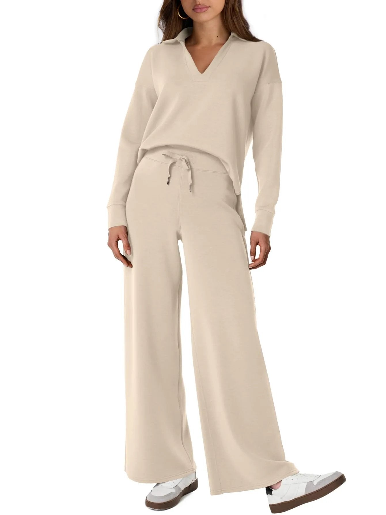 Sweatsuits™ – Dames 2-delige sets, casual outfits met lange mouw sweatsuits [50% korting]