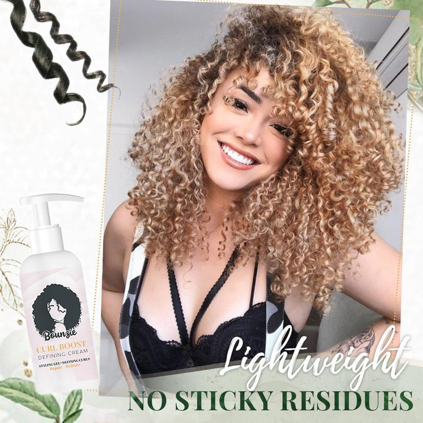 BouncyCurls™ – Verbeterd volume en soepele haarcrème [1 + 1 Gratis]