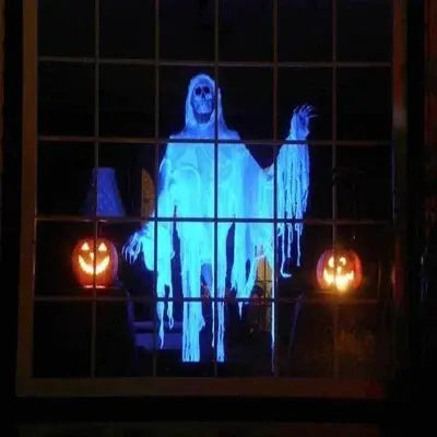 Holografische Halloween Projector met Projectiescherm & 12 Video's