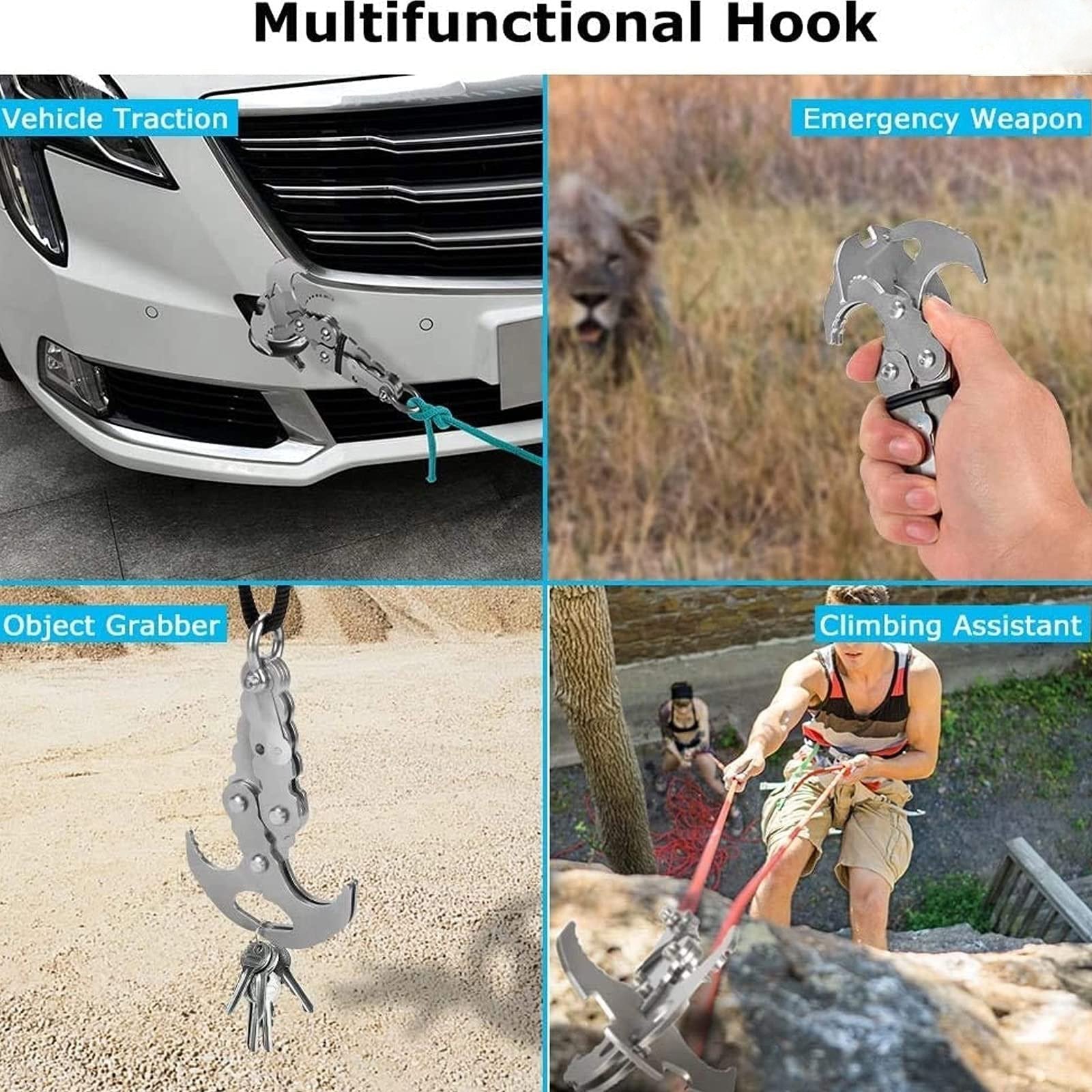 Hookster™ - Multifunctionele roestvrijstalen haak [50% Korting]