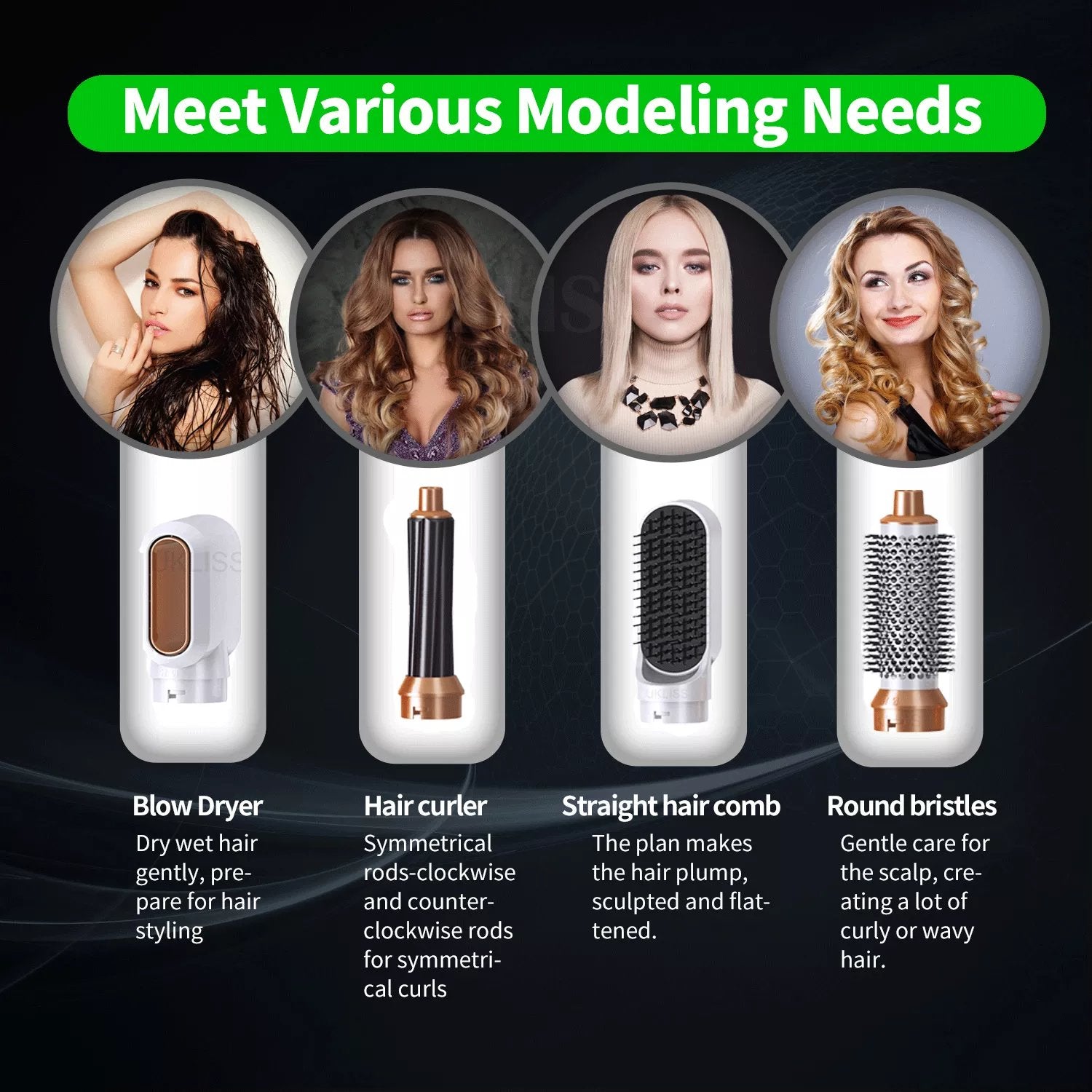 GlamWave™ – Veelzijdige stylingtool voor moeiteloze haarstyling [50% Korting]