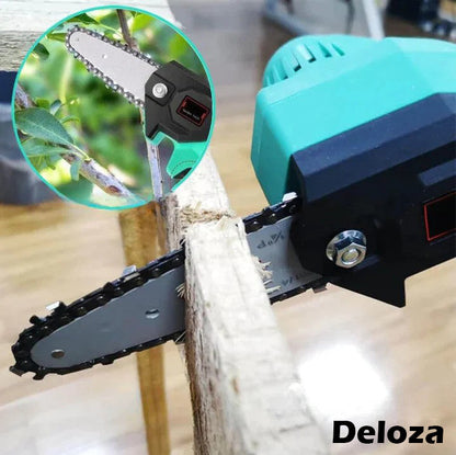 TurboSaw™ Draadloze Mini-Kettingzaag – Snoerloos & Compact