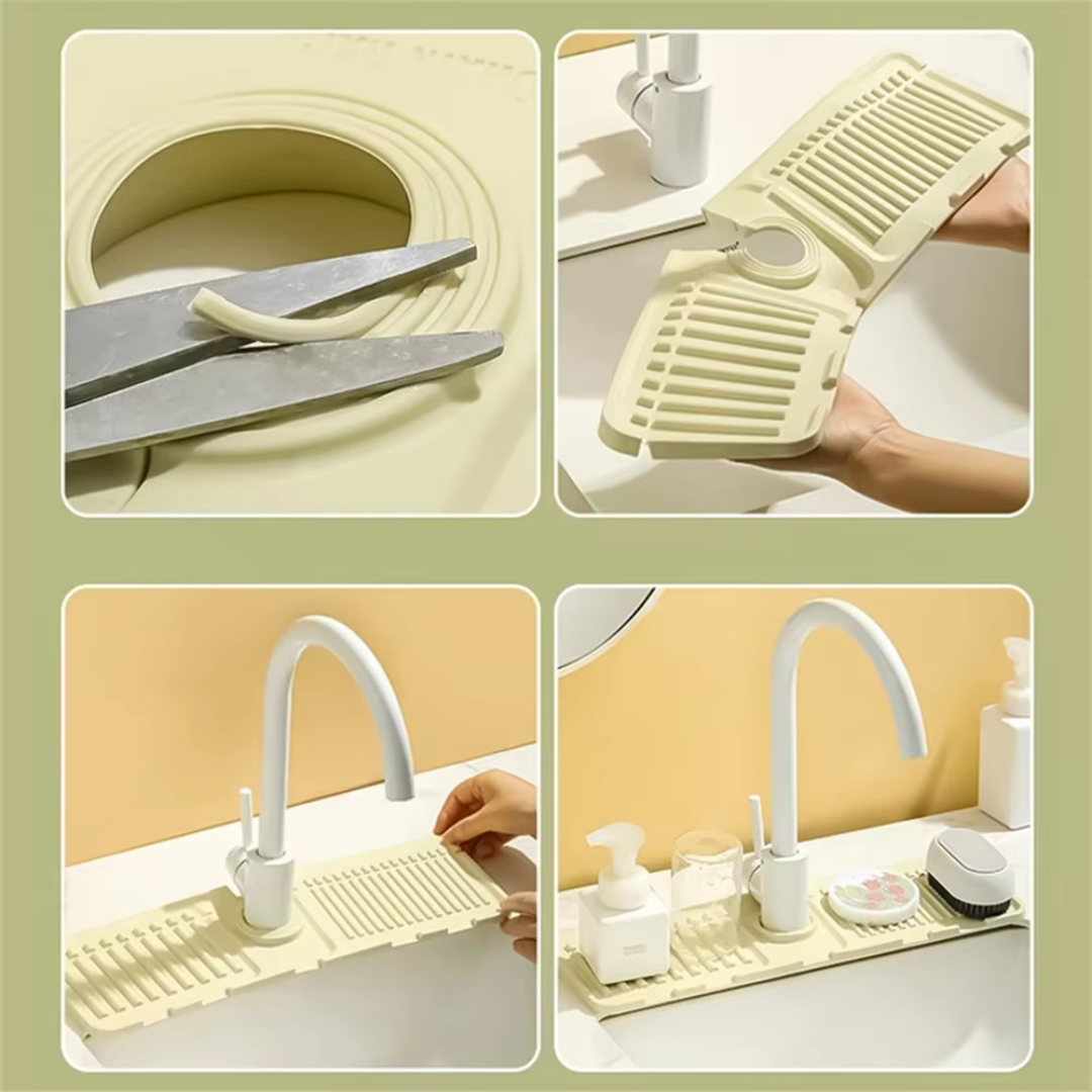 SinkShield™ - Siliconen mat voor keukenkranen [50% Korting]