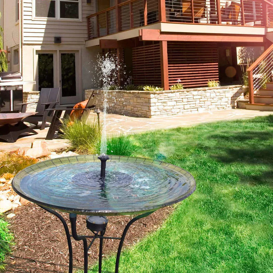 50% Korting | SunSplash™ Waterfontein op Zonne-Energie [Laatste dag korting]