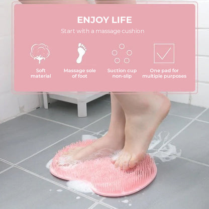 FootRelax™ – Siliconen Voetmassagepad met Zuignappen & 500+ Borstels