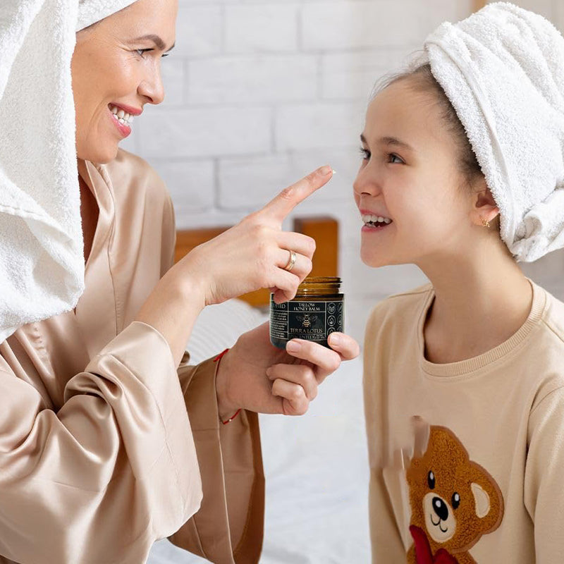 NaturBalance™ – Gezichtscrème met rundertalg, bijenwas & honing voor soepele huid [1 + 1 Gratis]