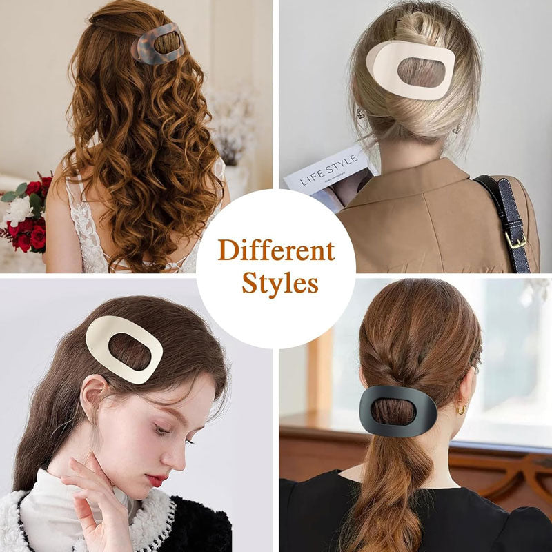 Tressclip™ – Ovale haarspeldenset voor stijlvolle en elegante kapsels [2 + 2 Gratis]