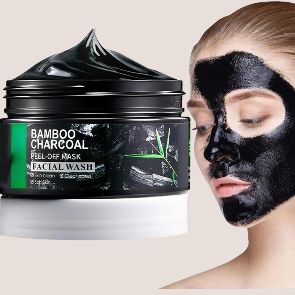 PealClean – Actieve kool Peel-Off Gezichtsmasker voor diep gereinigde poriën [1 + 1 Gratis]