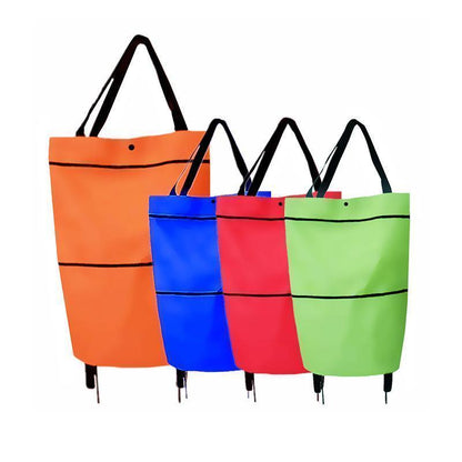 MultiBag™ – Opvouwbare Boodschappentas met Wielen | 1+1 Gratis
