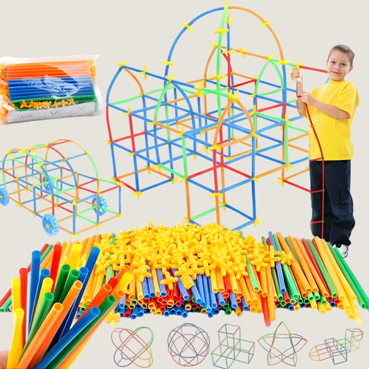 StrawTix – Creatief constructiespeelgoed voor schermvrij spelen [50% korting]