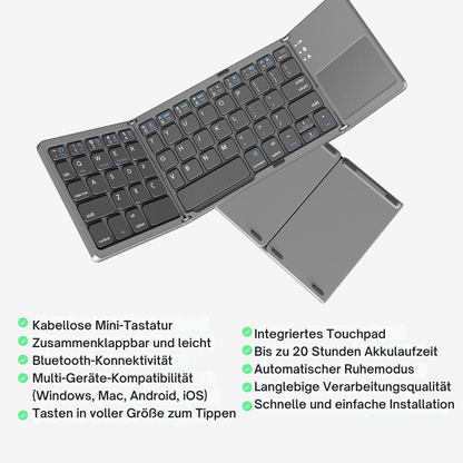 FlexBoard™ – Mini Bluetooth-toetsenbord voor flexibel en comfortabel typen [50% Korting]