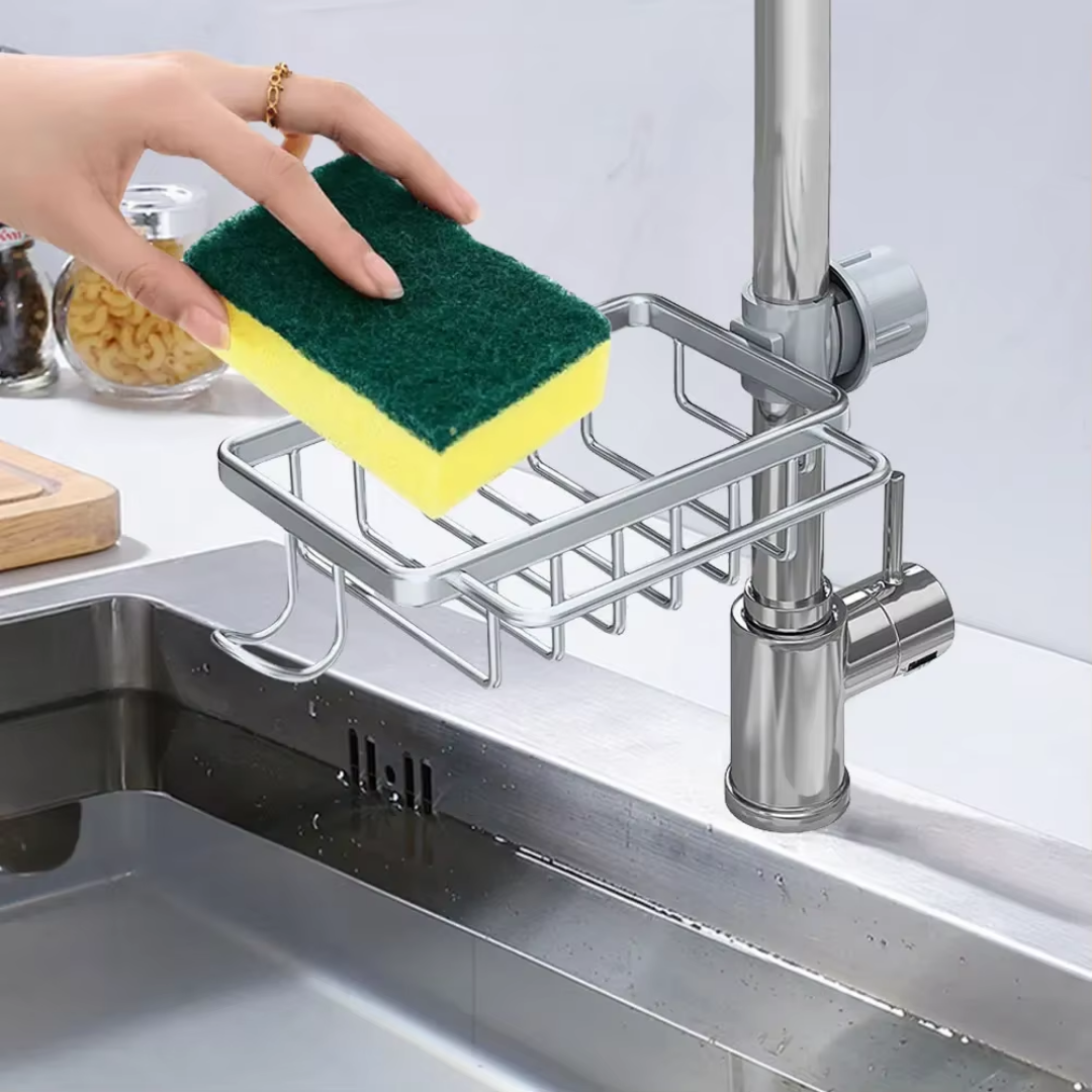 TidyTap – Keukenarmatuur-organizer voor een onberispelijk nette gootsteen [50% korting]