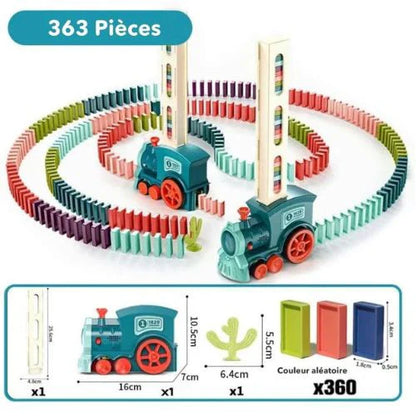DominoTrain™ – Automatische dominotrein voor spel & plezier [50% Korting]