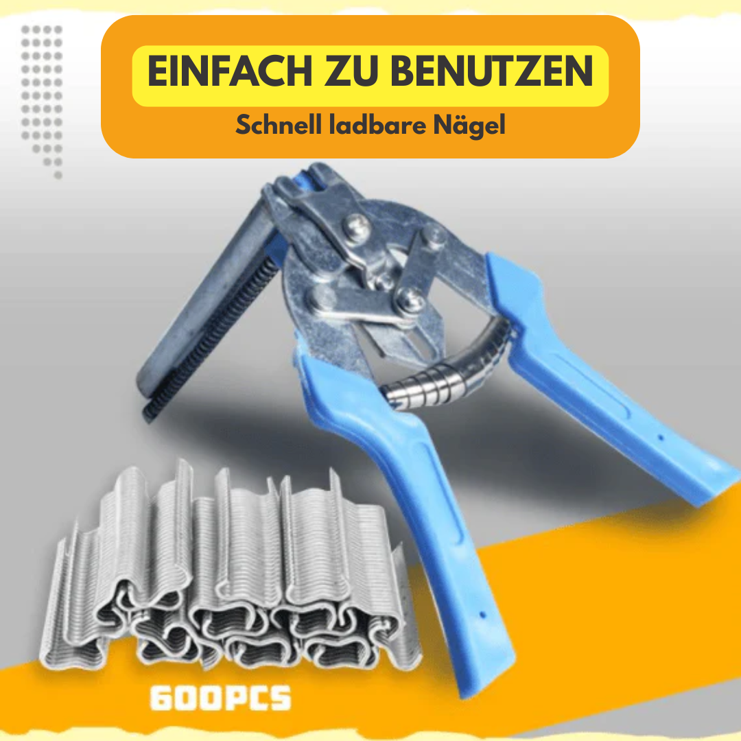 Gripster™ Nagelringtang – Professionele Draadverbinding & Kooimontage