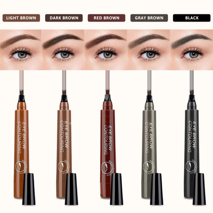 BrowElegance™ – Microblading-wenkbrauwpotlood, precies, natuurlijk & langdurig [1 + 1 Gratis]