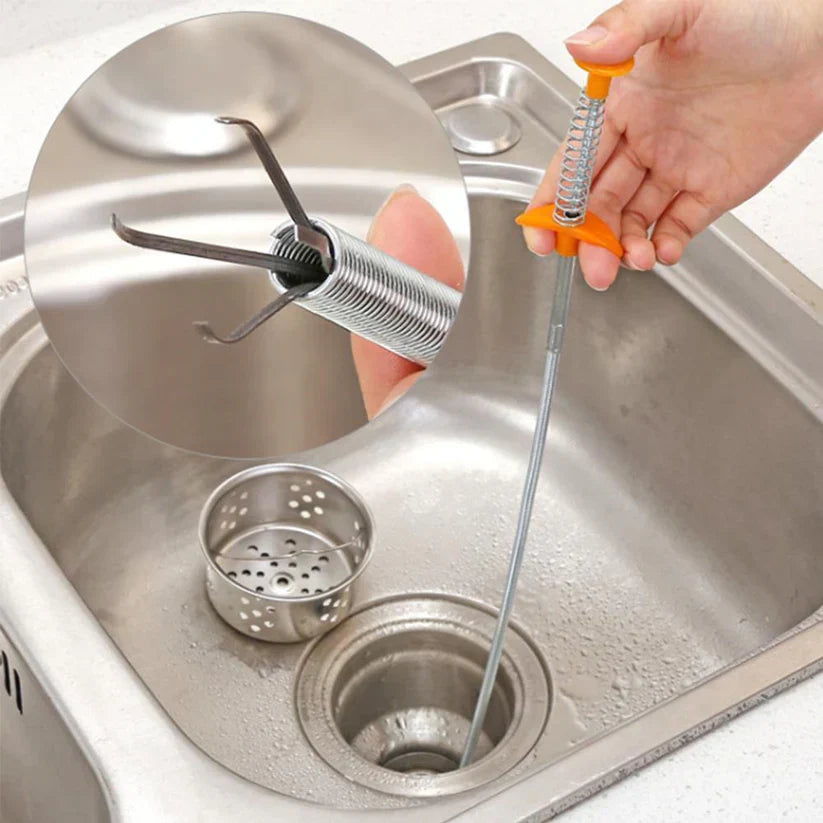 AntiGlog™ - Keuken afvoer schoonmaken haken Voor ontstopte leidingen [1 + 1 Gratis]